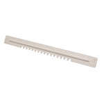 Porte d'entre en plastique blanche standard 8, 5 mm nicot