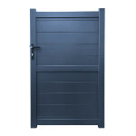 Portillon aluminium h. 1, 60m gris anthracite leonora Portillon aluminium h. 1, 60m gris anthracite leonora