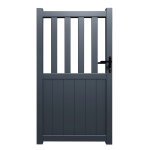Portillon aluminium h. 1, 80m bendigo gris anthracite Portillon aluminium h. 1, 80m bendigo gris anthracite