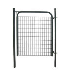 Portillon grillagé avec loquet l. 1m x h. 1. 8m vert Portillon grillagé avec loquet l. 1m x h. 1. 8m vert