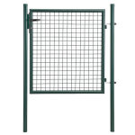 Portillon grillagé vert avec poignée et serrure l 1 x h 1, 8 m Portillon grillagé vert avec poignée et serrure l 1 x h 1, 8 m