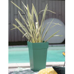 Pot carr haut toscane h. 65cm vert 62l
