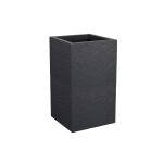 Pot carr� haut volcania'up anthracite 36 litres