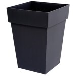 Pot haut toscane l 39 x h. 53cm anthracite 51l