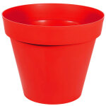 Pot rond eda toscane 356l  100 cm rouge rubis