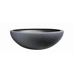 Pot vasque en plastique graphit up 39l diam 60 cm anthracite
