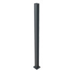 Poteau aluminium pour cloture ou garde corps h108 cm