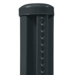 Poteau gris pour panneau soudé h. 1m10 diamètre 48mm Poteau gris pour panneau soudé h. 1m10 diamètre 48mm