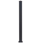 Poteau pour portail aluminium universel h. 1m80 gris anthracite Poteau pour portail aluminium universel h. 1m80 gris anthracite