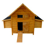Poulailler en bois chicken home xxl 6  8 poules