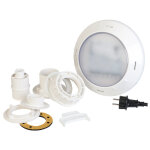 Projecteur led blanche pour piscine bois