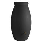 Rcuprateur  eau 500 litres anthracite et raccord chneau