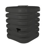 Rcuperateur  eau cubique 1000 litres anthracite