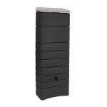 Rcuprateur eau mural anthracite 300l et raccord chneau inclus