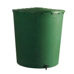 Rcuprateur d'eau rond vert 500 litres