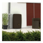 Récupérateur d'eau sunda 300l moka garantia et raccord chéneau inclus Récupérateur d'eau sunda 300l moka garantia et raccord chéneau inclus