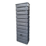 Rcuprateur  eau wood anthracite 300l et kit raccord chneau inclus