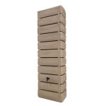 Rcuprateur  eau wood bois clair 300l et kit raccord chneau inclus