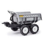 Remorque basculante super dumper double essieu