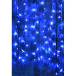 Rideau 96 led bleu 1m 6 descentes