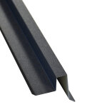 Rive universelle pour panneau tuile l. 1500 mm gris anthracite ral7016 Rive universelle pour panneau tuile l. 1500 mm gris anthracite ral7016