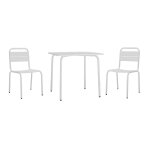 Salon mtal blanc pour enfant