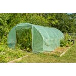 Serre de jardin tunnel 24 m galina hauteur 2 mtres