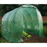 Serre de jardin tunnel 6 m galina hauteur 2 mtres