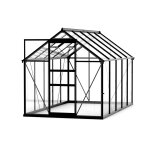 Serre polycarbonate noire 5, 2met base