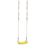 Sige de balanoire jaune plastique pour portque de 1m90  2m50