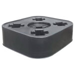 Socle rcup eau cubique 1000l anthracite