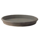 Soucoupe 27, 4 cm mtal rouill