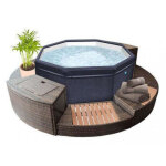 Spa semi rigide octopus et 5 mobiliers