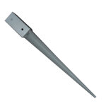 Support acier pour poteaux à enfoncer 71 x 71 x 750 mm Support acier pour poteaux à enfoncer 71 x 71 x 750 mm