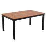 Table de jardin en eucalyptus 150 cm barcelona