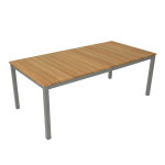 Table de jardin eucalyptus 150 cm marbella