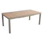 Table de jardin eucalyptus 2 3 m marbella