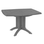 Table de jardin pliante vega anthracite l. 118 cm Table de jardin pliante vega anthracite l. 118 cm