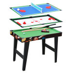 Table multi jeux 3 en 1 : billard, tennis de table et air hockey Table multi jeux 3 en 1 : billard, tennis de table et air hockey