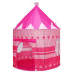 Tente de jeux chteau de princesse rose