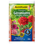 Terreau granium et plantes fleuries 35l
