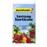 Terreau horticole 70l toutes plantes algoflash