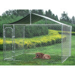 Toit en bche pour chenil chien grillag 4. 5 m