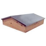 Toit chalet bois tl pour ruche dadant 10 cadres