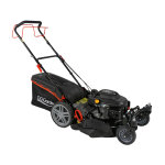 Tondeuse débroussailleuse thermique 196cm³ 56cm avec kit de démarrage Tondeuse débroussailleuse thermique 196cm³ 56cm avec kit de démarrage