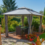 Tonnelle 3x4m gris begles