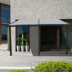 Tonnelle adosse cahors 3 x 4 m