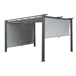 Tonnelle autoportante 3x4m avec stores limoux