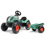 Tracteur farm lander avec remorque vert vintage