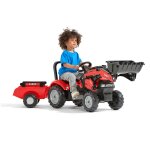 Tracteur à pédales case ih avec pelle et remorque 2 à 5 ans Tracteur à pédales case ih avec pelle et remorque 2 à 5 ans